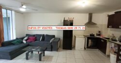 En vente un appartement T2 de 54m2 avec parking à Saint André
