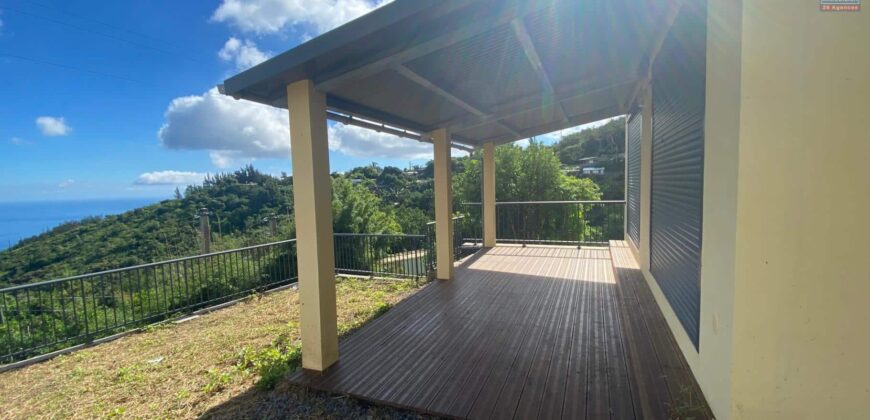 Location d’une charmante maison avec vue sur la mer à la Montagne