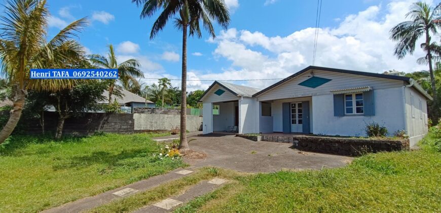 Location d’une spacieuse maison F4 de 110 m² avec jardin à Saint-Joseph