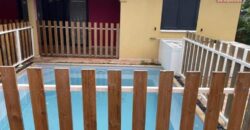 A louer villa T4 meublée avec piscine située dans le quartier calme de Bois D’olive