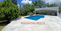 A vendre: Deux villas F4 avec piscine aux finitions haut de gamme  à Sainte-Rose.