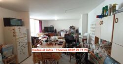 A vendre : Appartement F3 de 62 m² avec parking, en plein centre-ville de Saint-André.