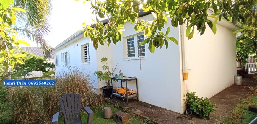 A louer maison T4 de 76.94 m2 avec jardin et garage située dans le secteur de La Plaine des Grègues