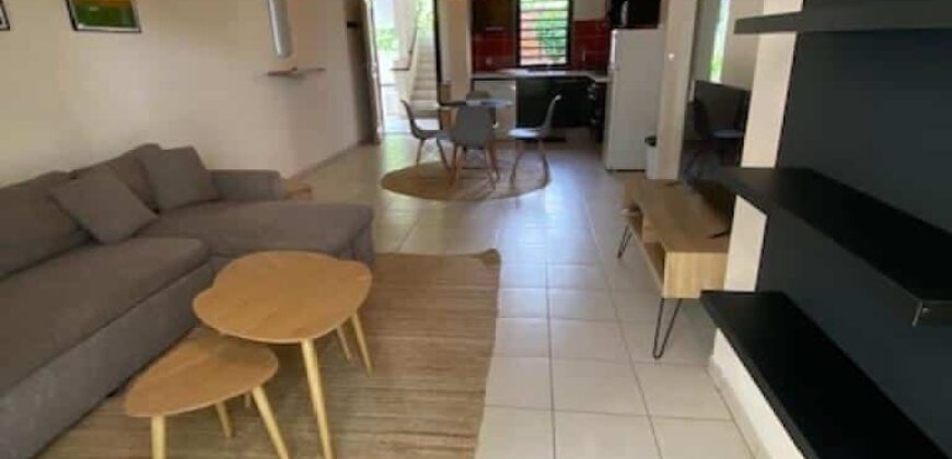 A louer charmant appartement T3 meublé dans une résidence avec piscine à La Montagne