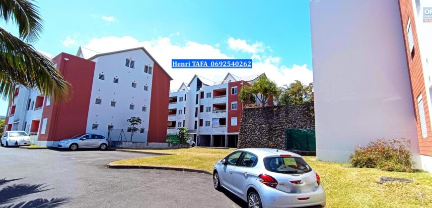 A vendre un lumineux studio climatisé de 34.97 m2 niché dans un -e résidence calme et sécurisée à Saint Joseph