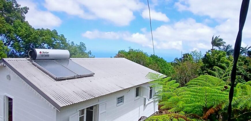 En location une charmante villa créole de type F4 située à Trois Bassins