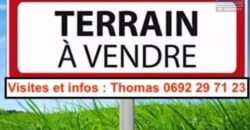 A vendre terrain constructible de 532 m², proche du centre-ville, à Plaine des Palmistes