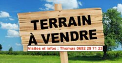 A vendre : Terrain constructible de 589 m², proche du centre-ville, à Plaine des Palmistes