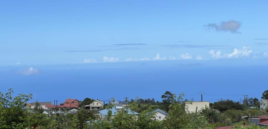 A vendre une grande maison T4+ avec vue mer et montagne située dans le village de Tevelave