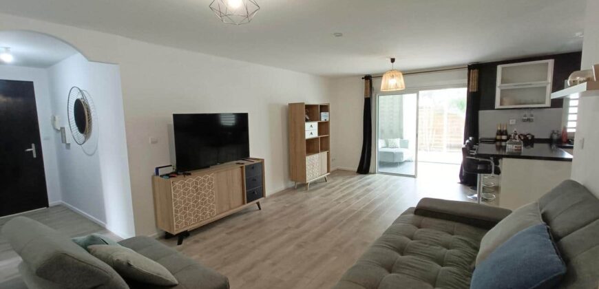 Vente d’un appartement moderne de 98 m² avec jardin, dans le quartier calme de Cambuston à Saint-André