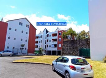 A vendre un appartement T2 de 48.07 m2 habitable situé dans une résidence calme et sécurisée à Saint Joseph