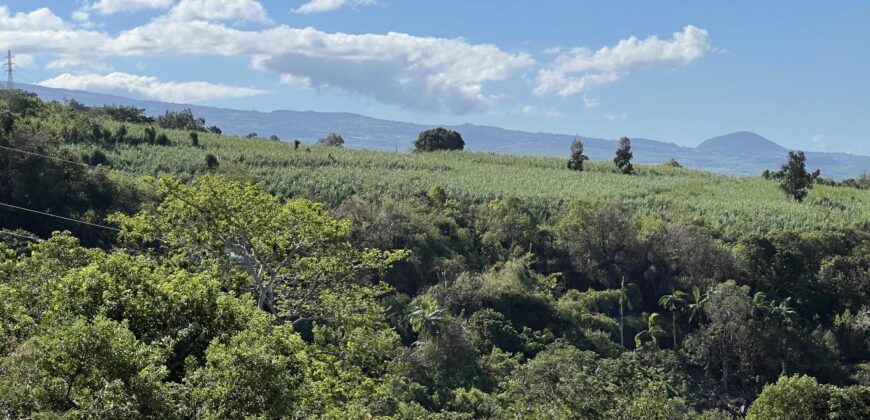 Vente d’une superbe maison F4+ avec vue mer et montagne à Saint-Louis