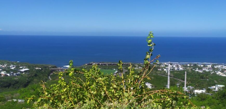 Location d’une maison F3 meublée avec vue sur mer à Trois Bassins